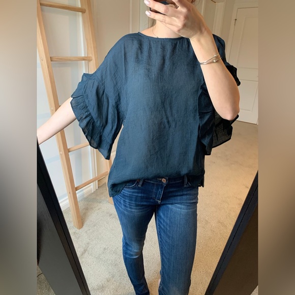 NEW! Ruffled Blouse - Picture 3 of 5